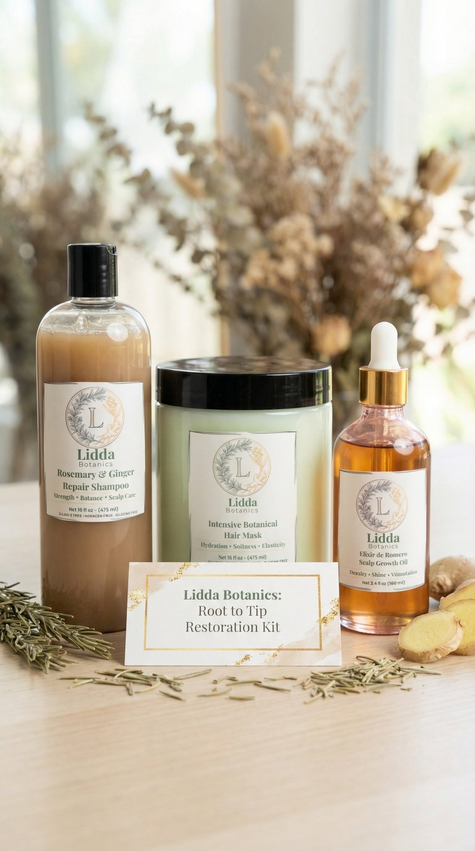 Kit de Restauración de Raíz a Puntas | The Complete Hair Rescue Bundle